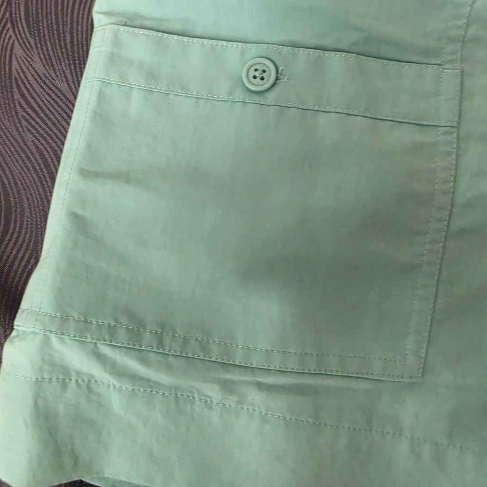 AFTCO Original Fishing Shorts Mens 42 Ocean Wave Blue Green M01 6in Inseam NWT - Picture 5 of 10